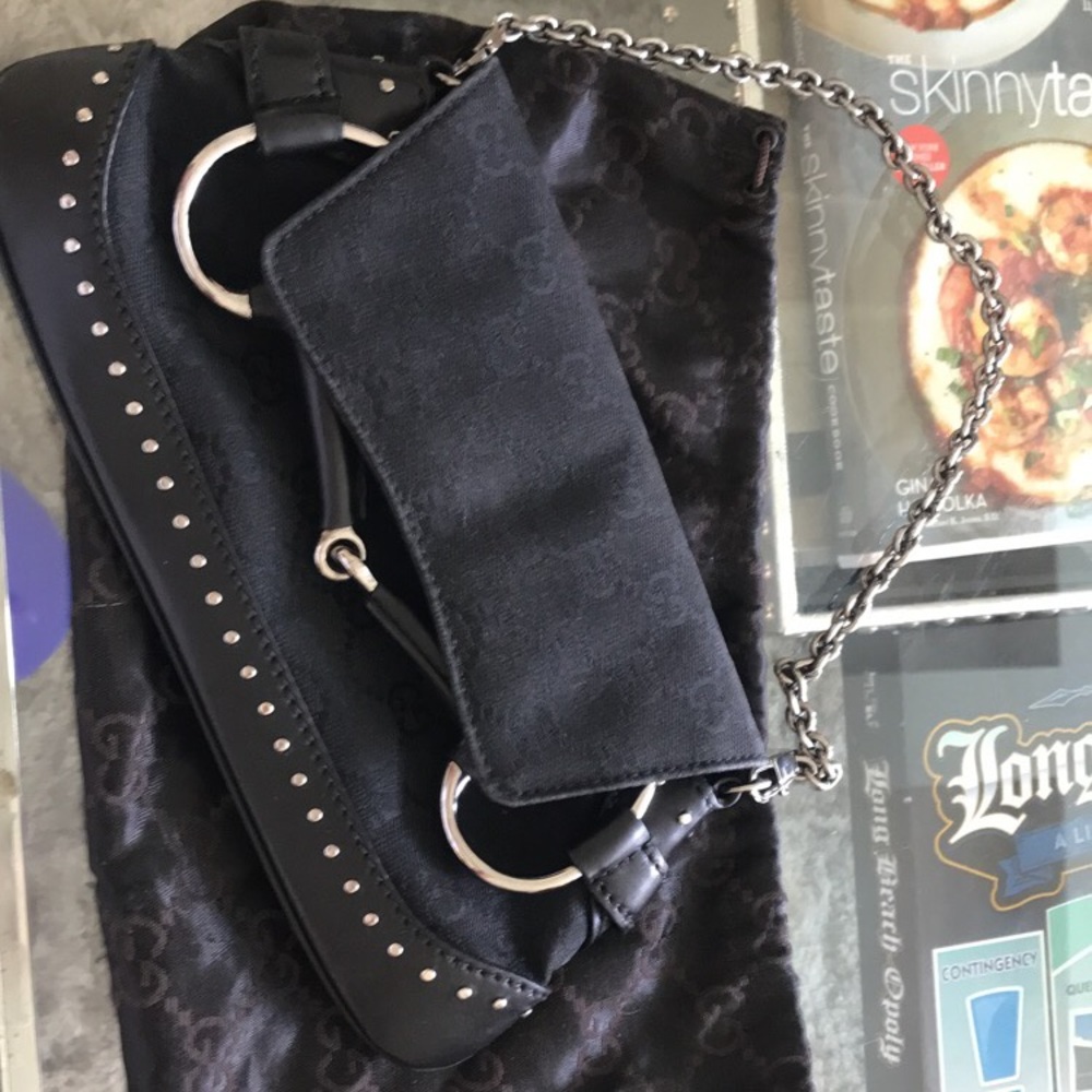 Vintage Gucci Mini Silver Chain bag